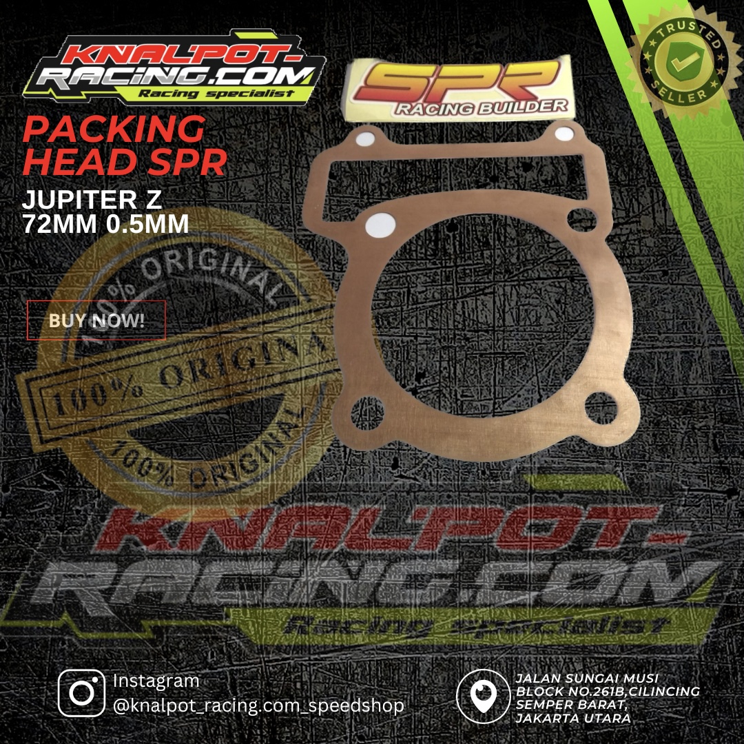 PAKING HEAD JUPITER Z 72MM 0.5